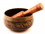 Tibetan Singing Bowl with Striker & Cushion