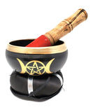 Tibetan Singing Bowl with Striker & Cushion