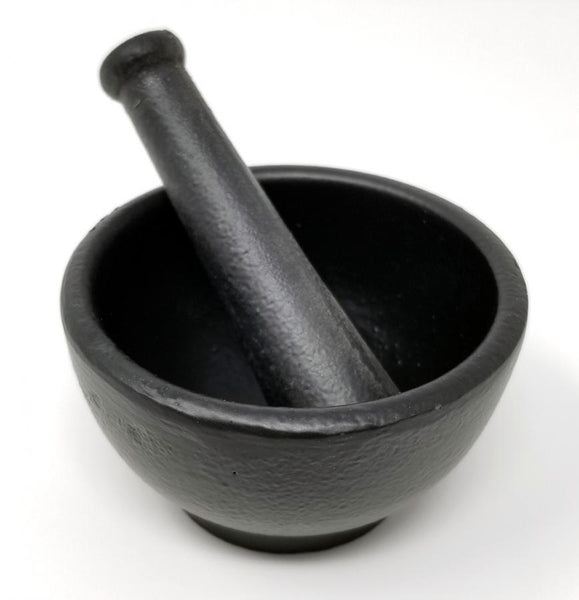 2.75" Cast Iron Mortar and Pestle