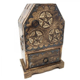 Pentagram Coffin Cupboard