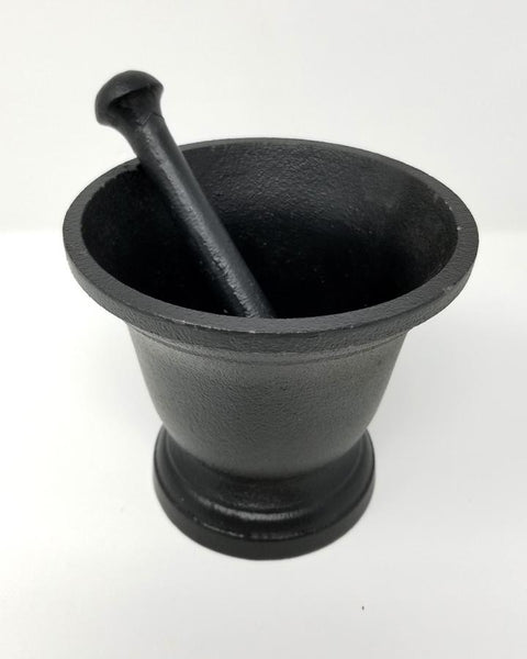 Cast Iron Mortar and Pestle 4.25"