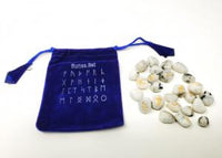 Moonstone Runestone Set with Bag
